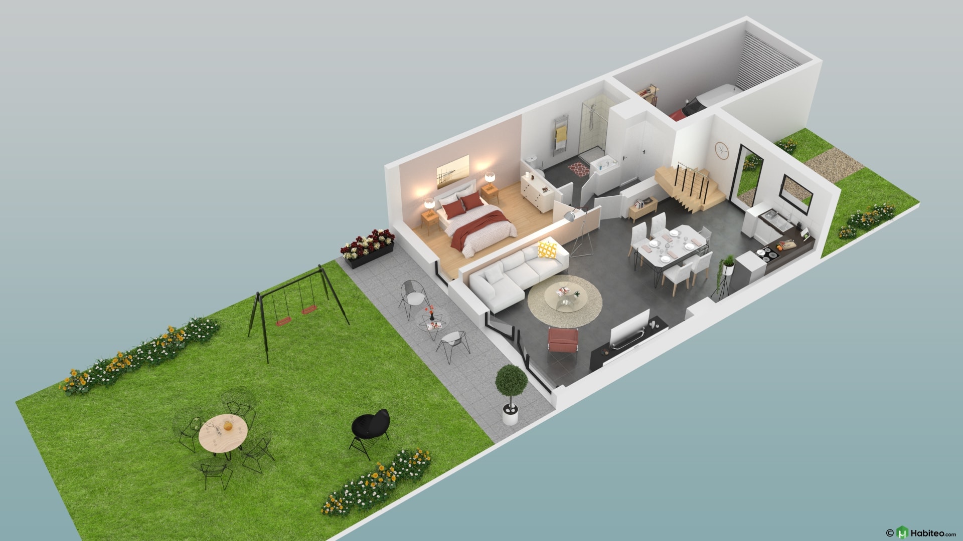 Plan de Maisons Plan Maison Rez De Jardin Plan de Maisons Plan Maison Rez De Jardin