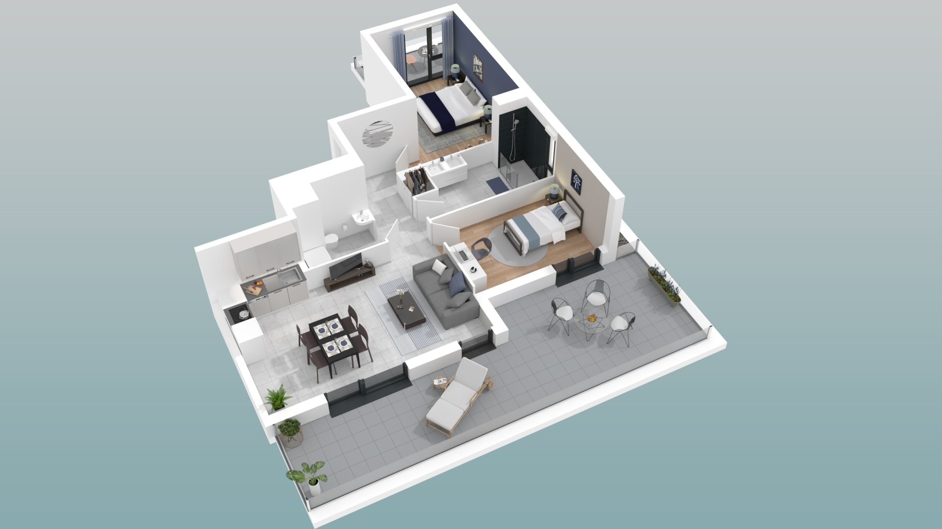 plan appartement ideal