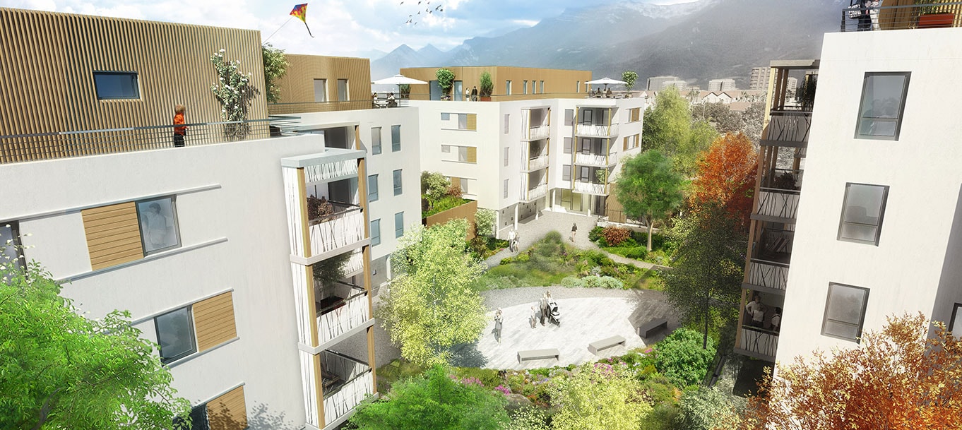 La résidence Ovalie à Grenoble (Isère) La résidence Ovalie à Grenoble (Isère)