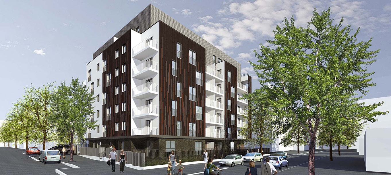 La résidence Les Balcons de la Cerisaie à Fresnes (Val-de-Marne) La résidence Les Balcons de la Cerisaie à Fresnes (Val-de-Marne)