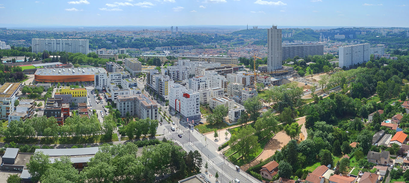 La résidence Technikolor situé à Lyon en Rhône-Alpes La résidence Technikolor situé à Lyon en Rhône-Alpes