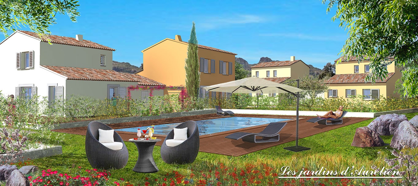 Découvrez la résidence des Jardins d'Aurélien à Roquebrune-sur-Argens (Var) Découvrez la résidence des Jardins d'Aurélien à Roquebrune-sur-Argens (Var)